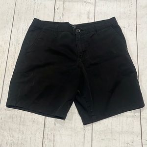 Blue crown classic chino men’s black shorts